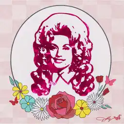 Walmart Dolly Parton Floral Multi-Color Dolly Napkins 16 Count offer