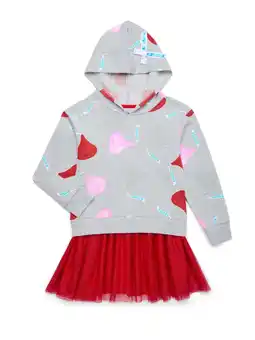 Walmart Hershey's Girls Dress with Long Sleeves, Sizes 4-12 offer