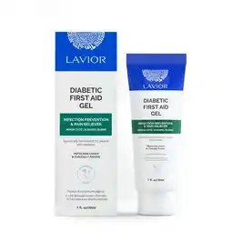 Walmart LAVIOR - Diabetic First-Aid Gel (1oz) - Speeds Healing for Cuts, Scrapes, Burns, and Minor Injuries offer