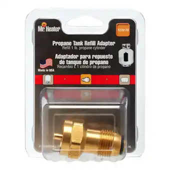 Walmart Mr. Heater Brand Propane Tank Refill Adapter Gas Line Connectors, 1 Connector offer