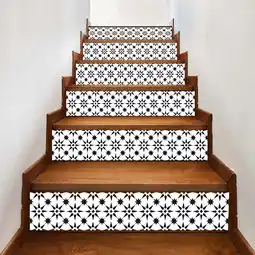 Walmart Lingouzi Staircase Stair Riser Floor Sticker DIY Wall Decal (6 Count) offer