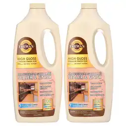 Walmart Trewax Professional Gold Label Sealer, Gloss, 32-Fluid Ounce, Pack of 2 offer