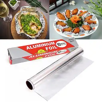 Walmart Kugisaki Clearance Learn To Cook Bbq Cooking Aluminum Foil (1P) Tinfoil Silver offer