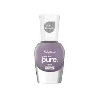 Walmart Sally Hansen Good.Kind.Pure. Nail Color, Lavender Haze 0.33 fl oz offer