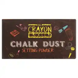 Walmart The Crayon Case Chalk Dust Setting Powder - Letter S offer