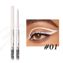 Walmart JGF844 Eyeliner Gel Pencil Flash Eyeshadow Long-lasting High Eyeliner Black Eyeliner Eyeshadow 0.2g offer