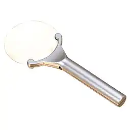 Walmart Kugisaki Clearance 130Mm Handheld Acrylic Led Lighted 2-6X Magnifier Office Products White offer