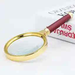 Walmart Dpityserensio 90mm Handheld 6X Magnifier Magnifying Glass Reading Jewelry Aid Big Large offer