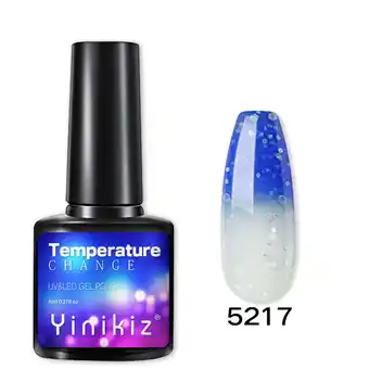 Walmart JGF844 Temperature Change Nail Glue Gradient Phototherapy Nail Polish Glue Tool 8ml offer