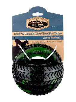 Walmart Dr. Pol Green TPR Thread Tire Fetch & Chew Dog Toy for All Dogs. Play, Toss & Tug. 4.5 offer