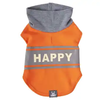 Walmart Best Friends High Neck Fleece Dog Jacket -Orange, Medium offer