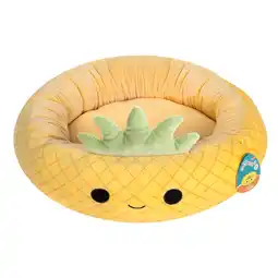 Walmart Squishmallows 30 inch Pineapple Pet Bed - Large Ultrasoft Official Squishmallows Plush Pet Bed offer