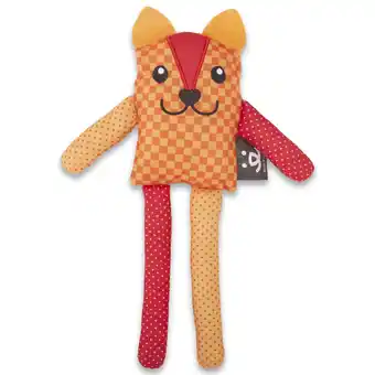 Walmart Best Friends 8 Orange Patchwork Catnip Doll Toy with Replacement Catnip offer