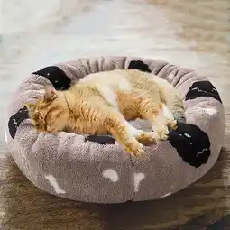 Walmart HOMBOTI Cat Bed Large Clearance Removable Washable Pet Beds Pet Bed for Puppy and Kitten offer