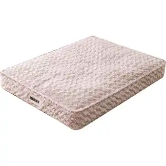 Walmart Kugisaki Thickened Warm Warm Rose Velvet Dog Thick Mat Small and Medium Dog Kennel Mats offer