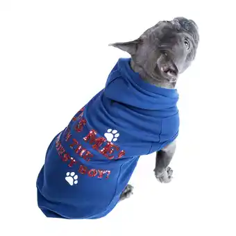 Walmart JOLLY KNITS DOG HOODIE- Who's a good boy? - Small offer