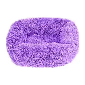 Walmart HOMBOTI Cat Bed Clearance Washable Fluffy Plush Pet Beds Pet Bed for Puppy and Kitten offer