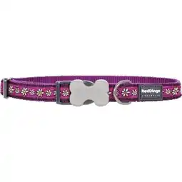 Walmart Red Dingo Design Daisy Chain Purple Dog Collar, Extra-Small offer