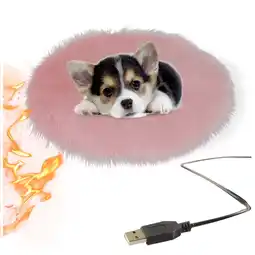 Walmart Lmniu Pet Heating Pad Winter Pet Litter Usb Interface Thermostatic Pet Litter Heater Black One Size offer