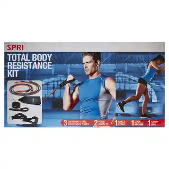 Walmart SPRI Exercise Resistance Tube Kit offer