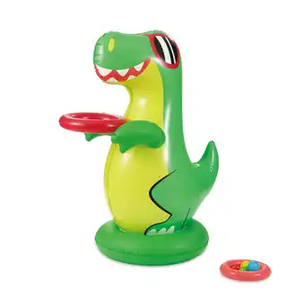 Walmart Play Day Inflatable Dinosaur Ball Toss Pool Game, Green, for Kids, Age 3 and up, Unisex offer