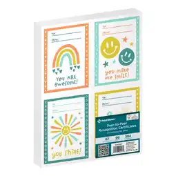 Walmart PrintWorks Multicolor Peer Recognition Cards, 8.5 x 11, 67lb, 384 Cards, 96 Sheets, Unisex, New offer