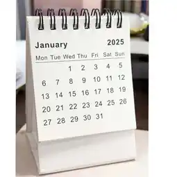 Walmart Dpityserensio 2025-2026 Desk Calendar Desktop Mini Desk Calendar Portable Calendar Planner Calendar offer