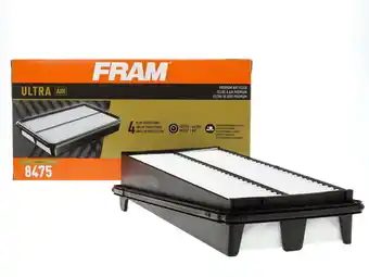 Walmart FRAM Ultra Air XGA8475, Premium Engine Air Filter for Select Acura and Honda Vehicles offer