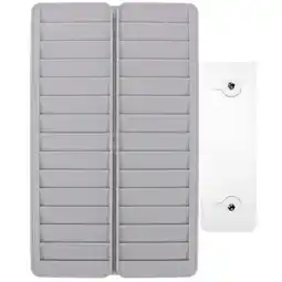 Walmart Wall Mounted Time Cards Rack Office Attendance Cards Holder Retractable Cards Holder offer