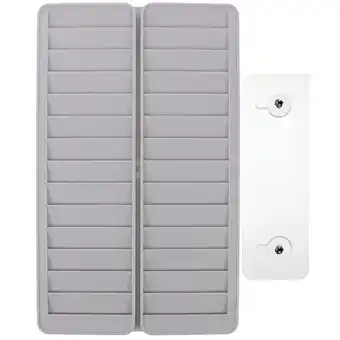 Walmart Wall Mounted Time Cards Rack Office Attendance Cards Holder Retractable Cards Holder offer