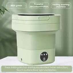 Walmart Jinyi Portable Washing Machine, Foldable Mini Washer with 3 Modes for Travel, RV, Camping offer