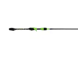 Walmart Googan Squad Green Series Go-To Casting Rod 7' Medium Heavy Fast 2piece 1pack offer