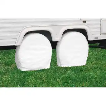 Walmart Classic Accessories 76220 Over Drive RV Wheel Cover - 18 to 21 Diameter x 6.75 Width, White offer