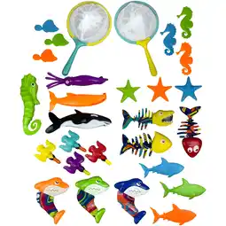 Walmart Play Day Pool Party Dive Play Pack 28 Piece Underwater Diving Toys Set offer