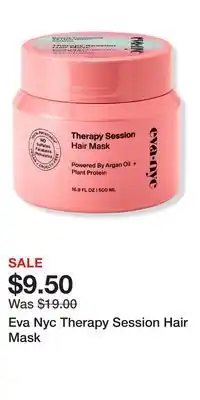 Ulta Beauty Eva Nyc Therapy Session Hair Mask offer