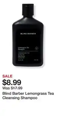 Ulta Beauty Blind Barber Lemongrass Tea Cleansing Shampoo offer