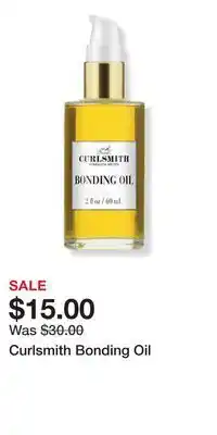 Ulta Beauty Curlsmith Bonding Oil offer