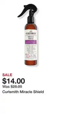 Ulta Beauty Curlsmith Miracle Shield offer