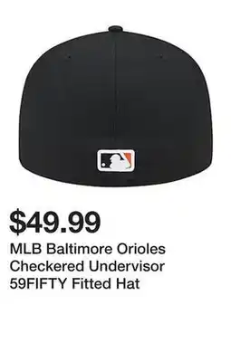 Belk MLB Baltimore Orioles Checkered Undervisor 59FIFTY Fitted Hat offer