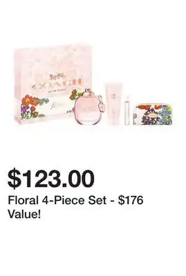 Belk Floral 4-Piece Set - $176 Value! offer