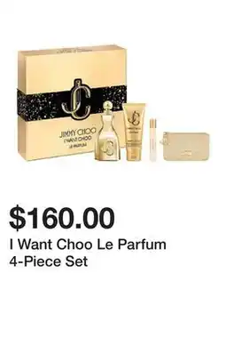 Belk I Want Choo Le Parfum 4-Piece Set offer