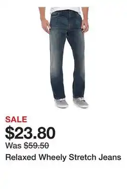 Belk Relaxed Wheely Stretch Jeans offer