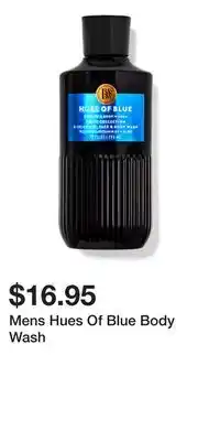 Bath & Body Works Mens Hues Of Blue Body Wash offer