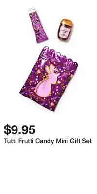 Bath & Body Works Tutti Frutti Candy Mini Gift Set offer