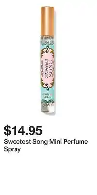 Bath & Body Works Sweetest Song Mini Perfume Spray offer