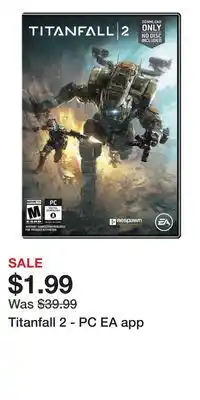 Game Stop Titanfall 2 - PC EA app offer