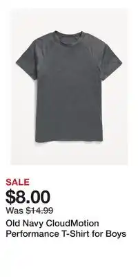 Old Navy Old Navy CloudMotion Performance T-Shirt for Boys offer