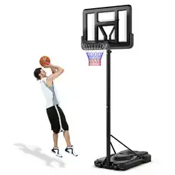 Walmart Goplus 90 - 120 in 29.5 x 44 in Weatherproof Portable Basketball System offer