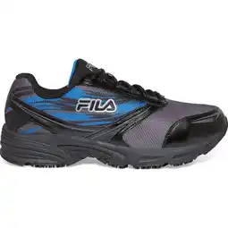 Walmart Fila Men's Memory Meiera 2 Work Shoe Slip Resistant Composite Toe CSRK/BLK/PRBL offer