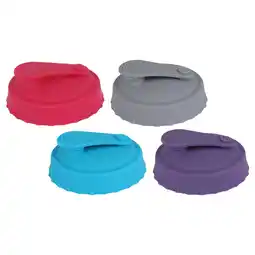 Walmart 4pcs Silicone Soda Can Lids Reusable Silicone Can Covers Can Stopper Protectors offer